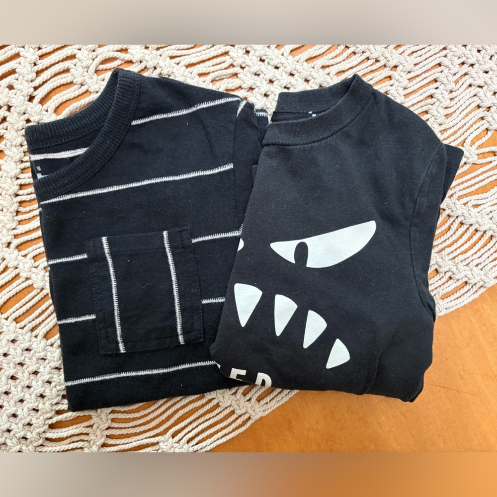 Updated! Cat & Jack Stripe Tee and *2* Glow in the Dark Long Sleeve Tee’s